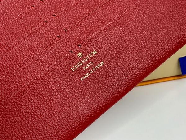 LVコピーウォレット角部分ディテール